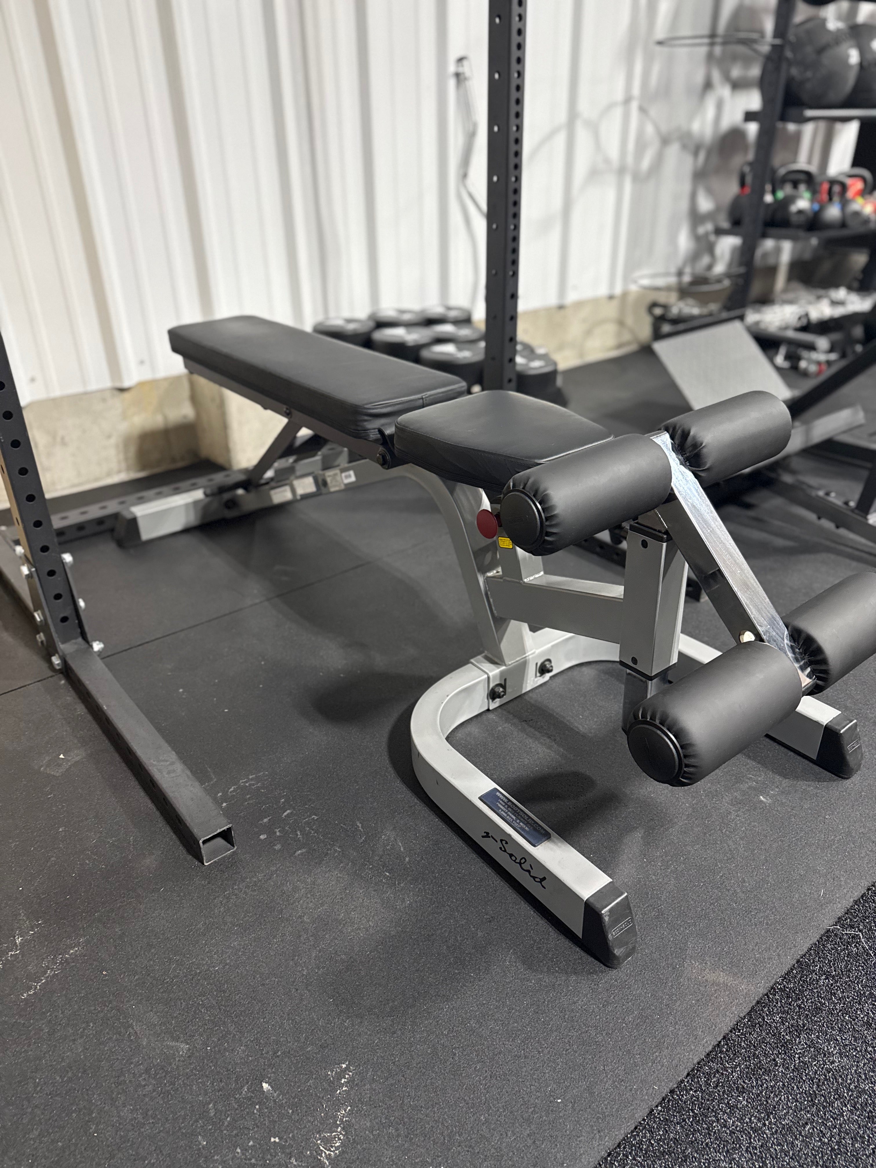 ボディソリッド ヘビーデューティー フラットインクラインデクラインベンチ