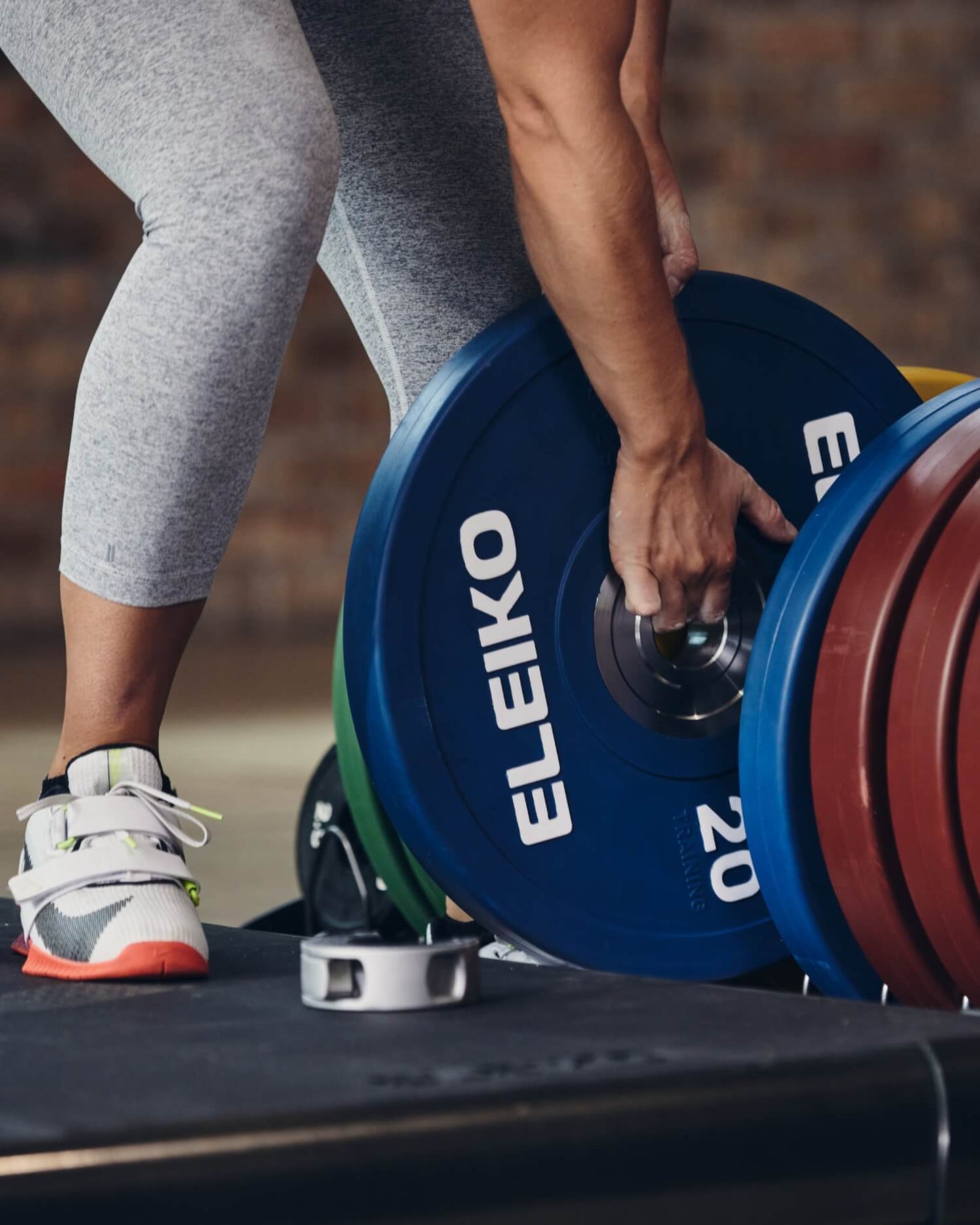 Sport Training Plate, 25 kg, coloured