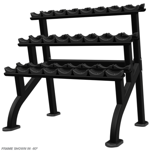 Nautilus Beauty Bell Rack, 3-Tier