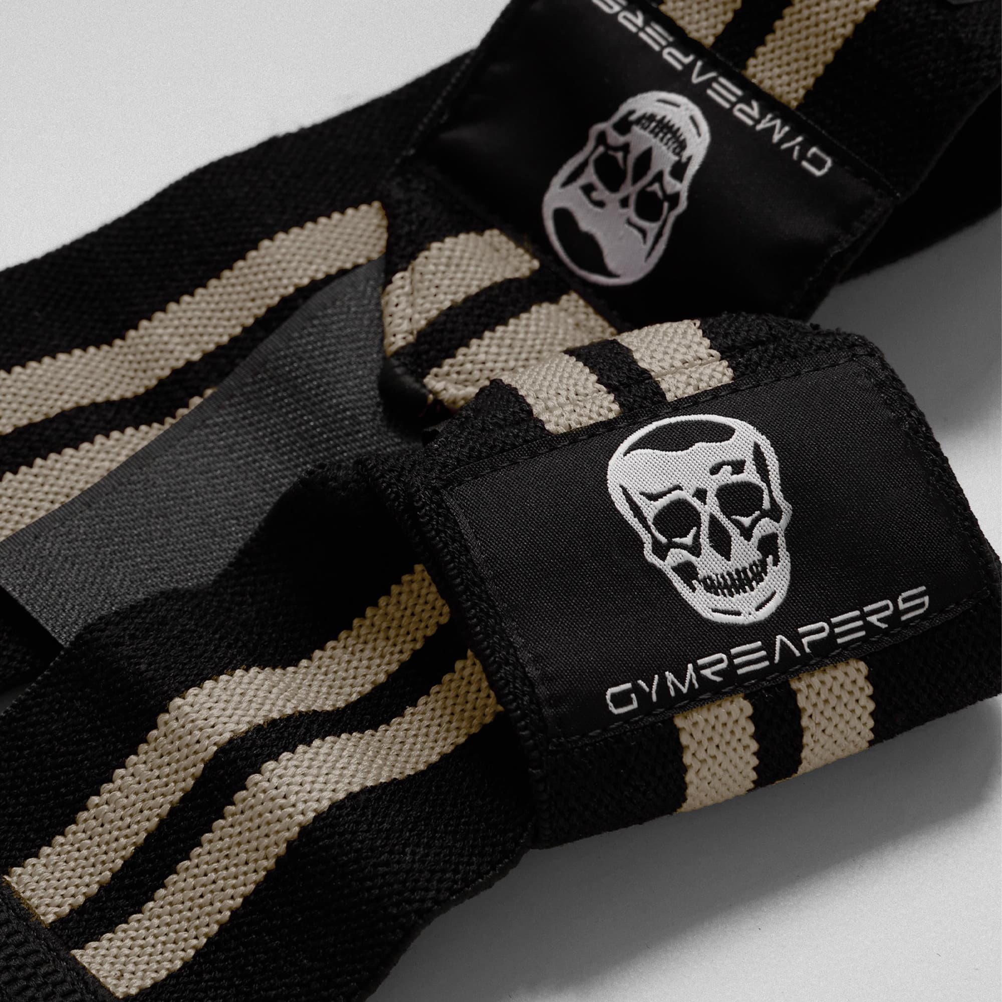 Wrist Wraps - 18" Weightlifting Wrist Support - Desert Sand