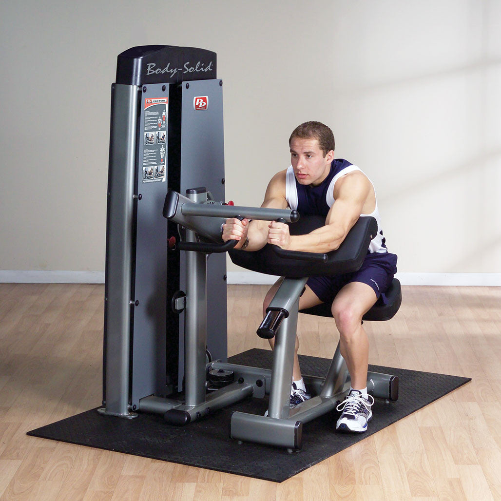 Body-Solid ProDual Biceps Triceps Machine with Weight Stack