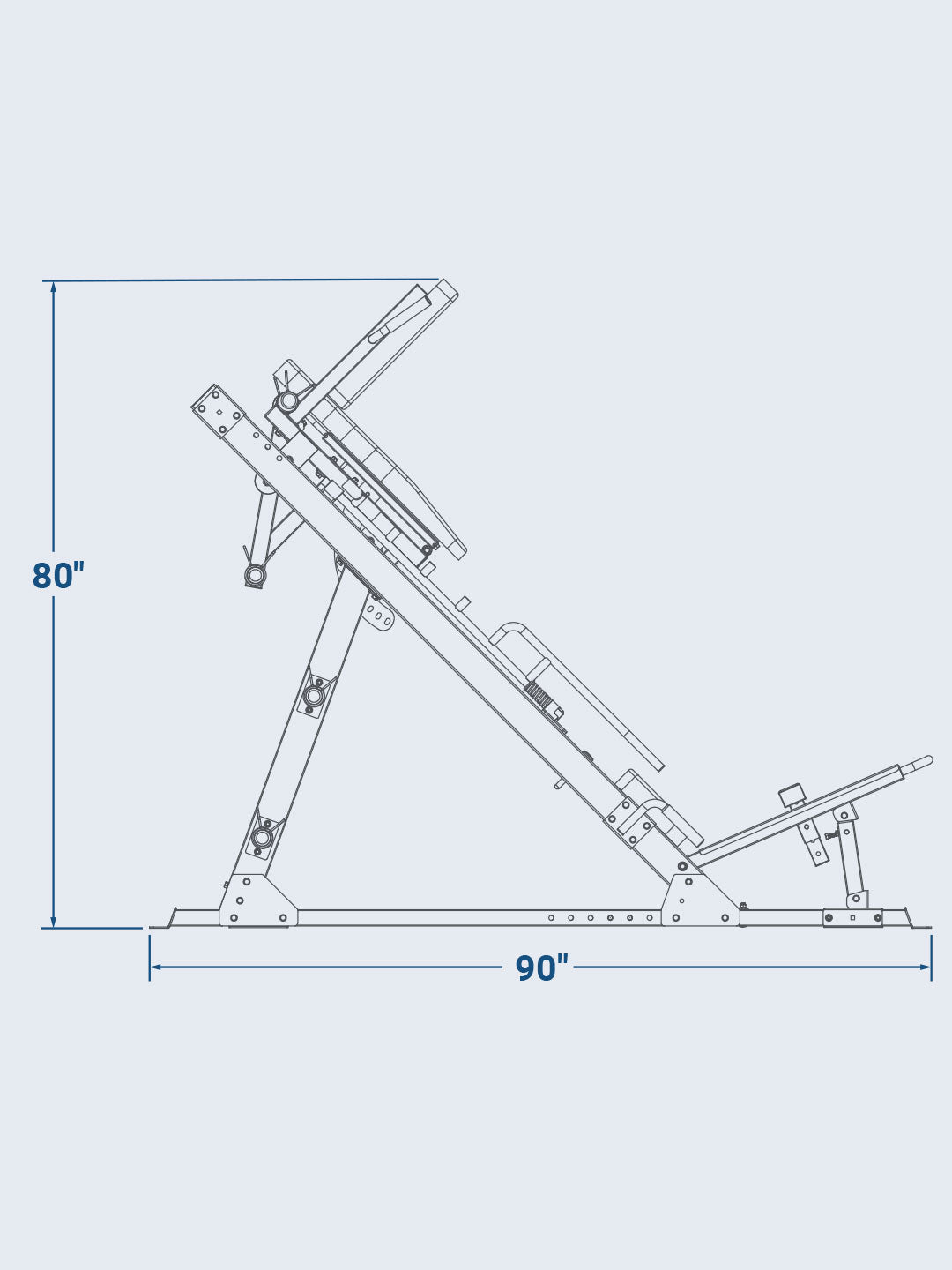 Ultimate 45 Degree Leg Press Hack Squat Combo