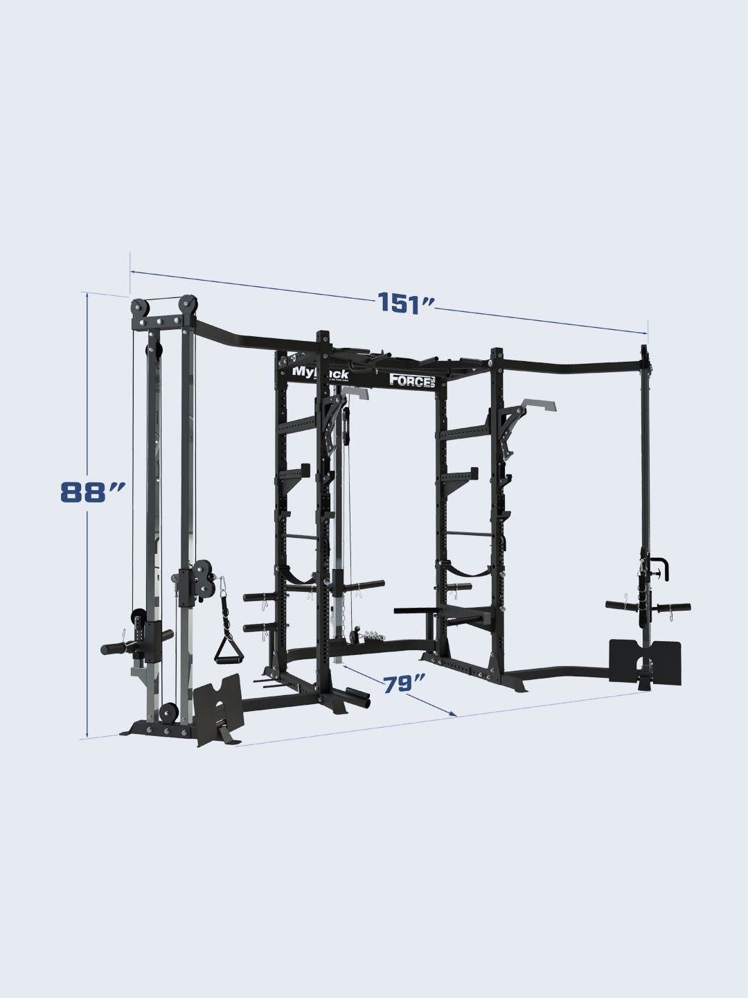 MyRack Modular Power Rack