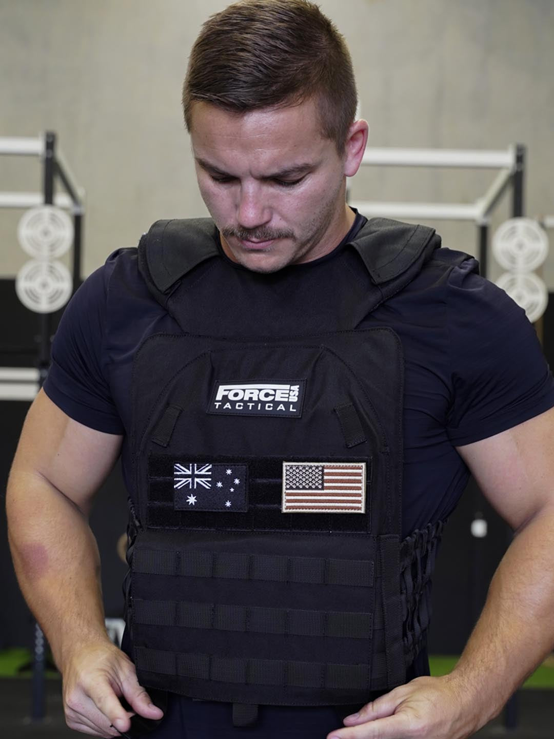 Force USA Tactical Training Vest (Black)