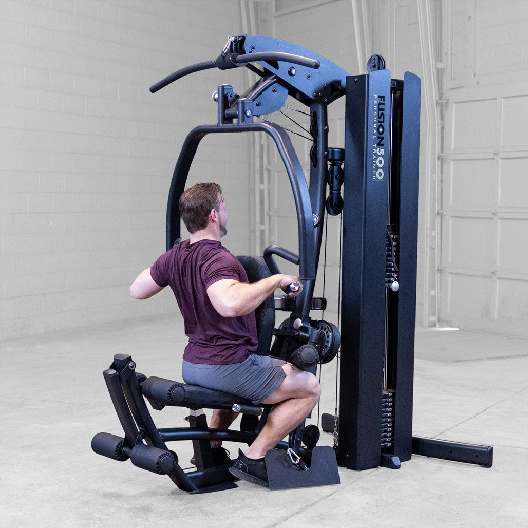 Body-Solid FUSION 500 Personal Trainer Gym with Functional Trainer Arms