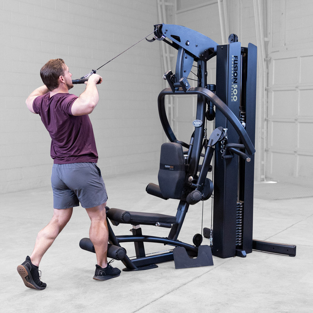 Body-Solid FUSION 500 Personal Trainer Gym with Functional Trainer Arms