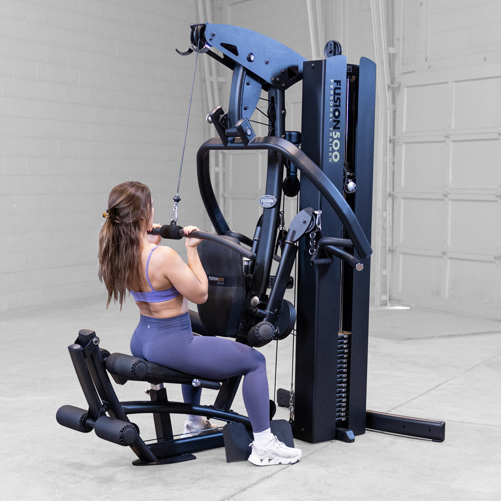 Body-Solid FUSION 500 Personal Trainer Gym with Functional Trainer Arms