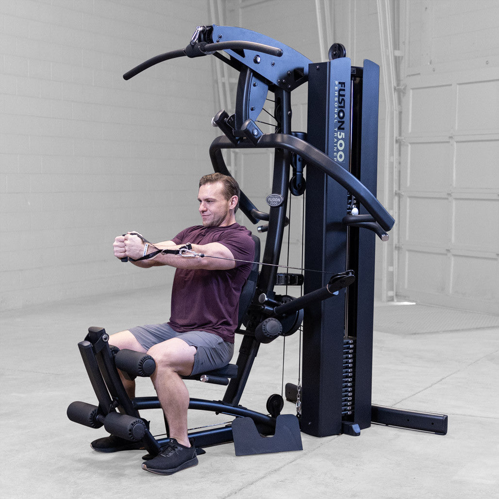 Body-Solid FUSION 500 Personal Trainer Gym with Functional Trainer Arms
