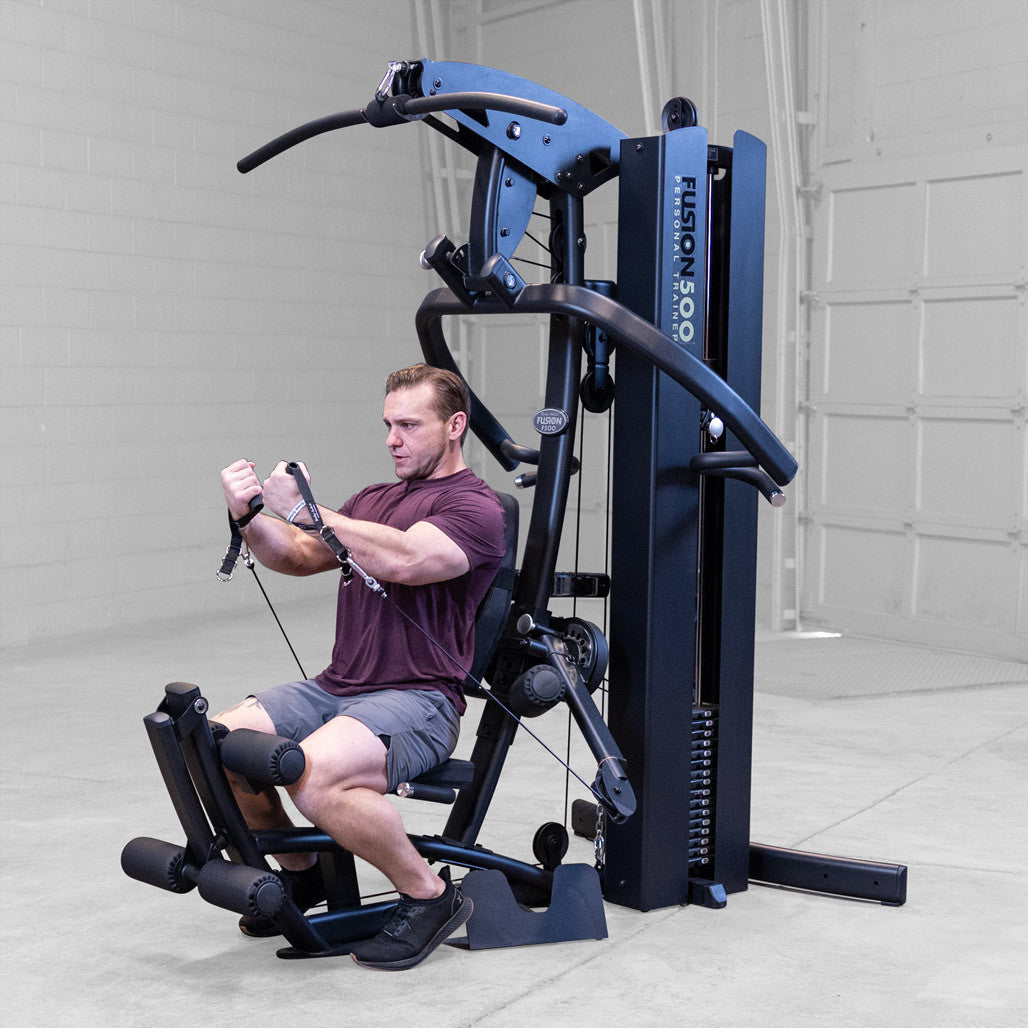 Body-Solid FUSION 500 Personal Trainer Gym with Functional Trainer Arms