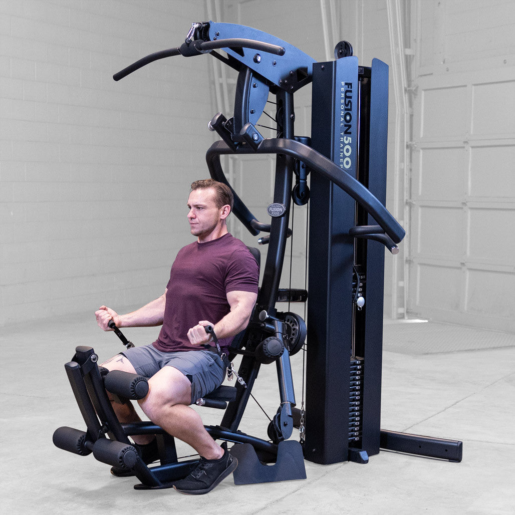 Body-Solid FUSION 500 Personal Trainer Gym with Functional Trainer Arms