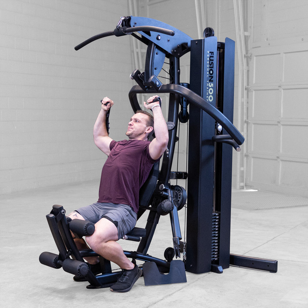 Body-Solid FUSION 500 Personal Trainer Gym with Functional Trainer Arms