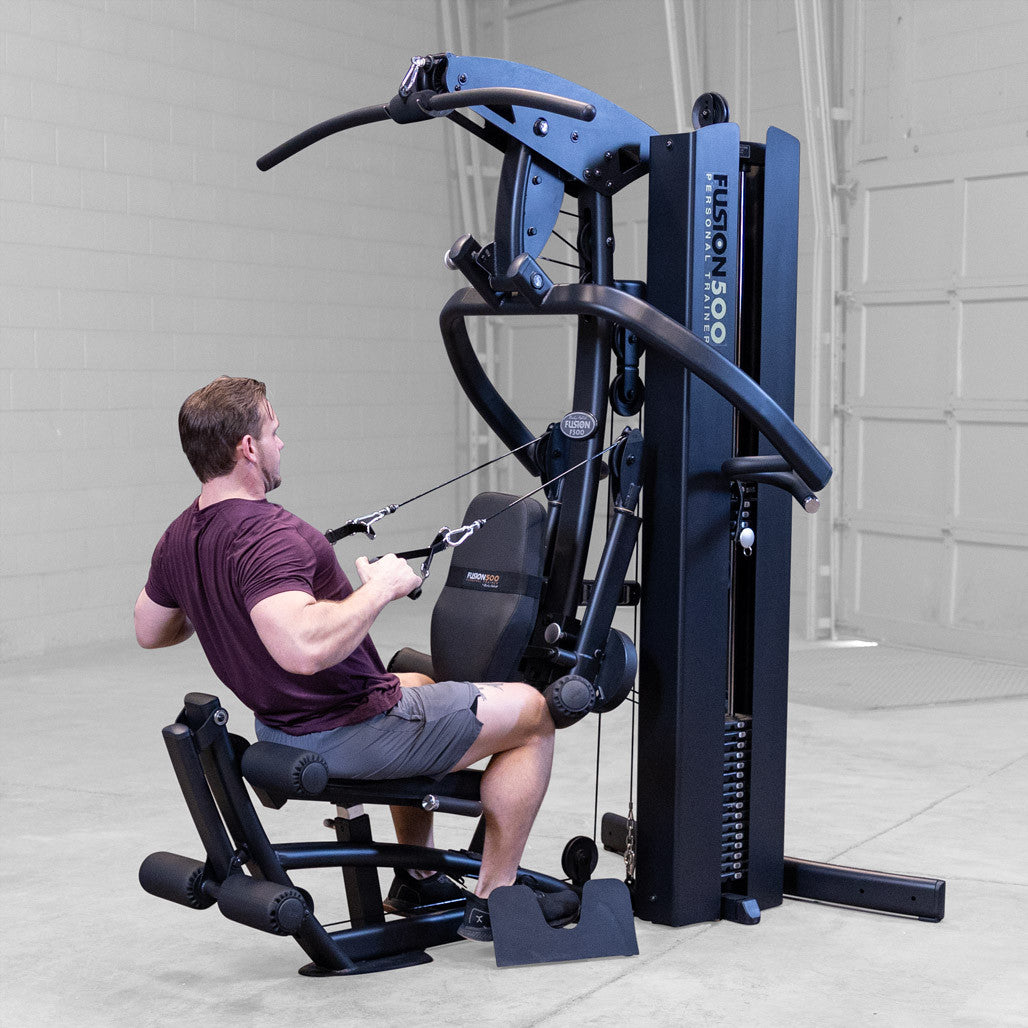 Body-Solid FUSION 500 Personal Trainer Gym with Functional Trainer Arms