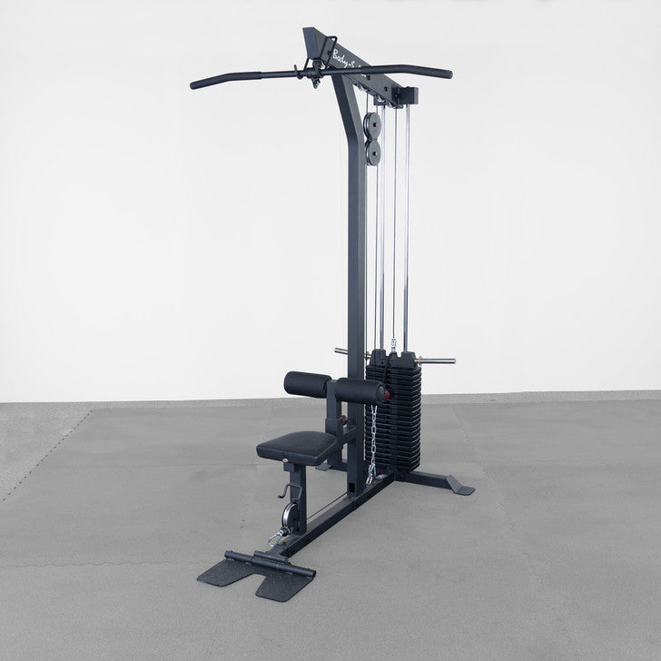 Body Solid Lat Machine With Weight Stack