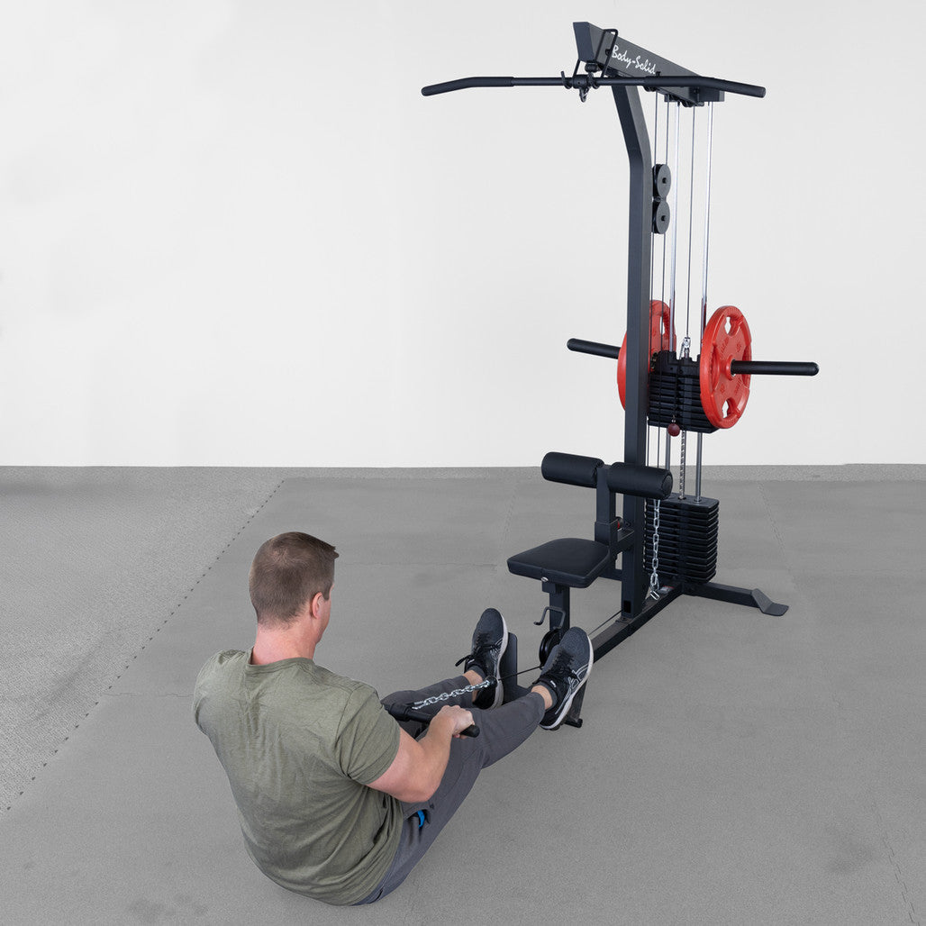 Body-Solid Lat Machine, Plate Load