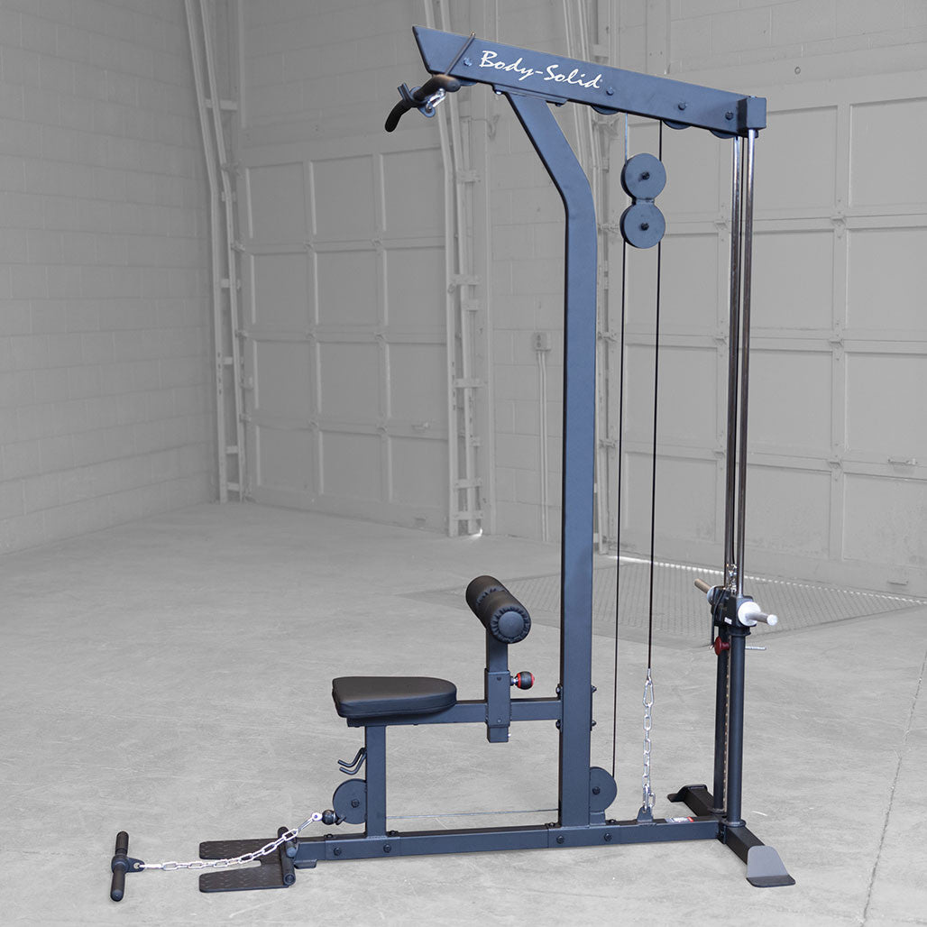 Body-Solid Lat Machine, Plate Load