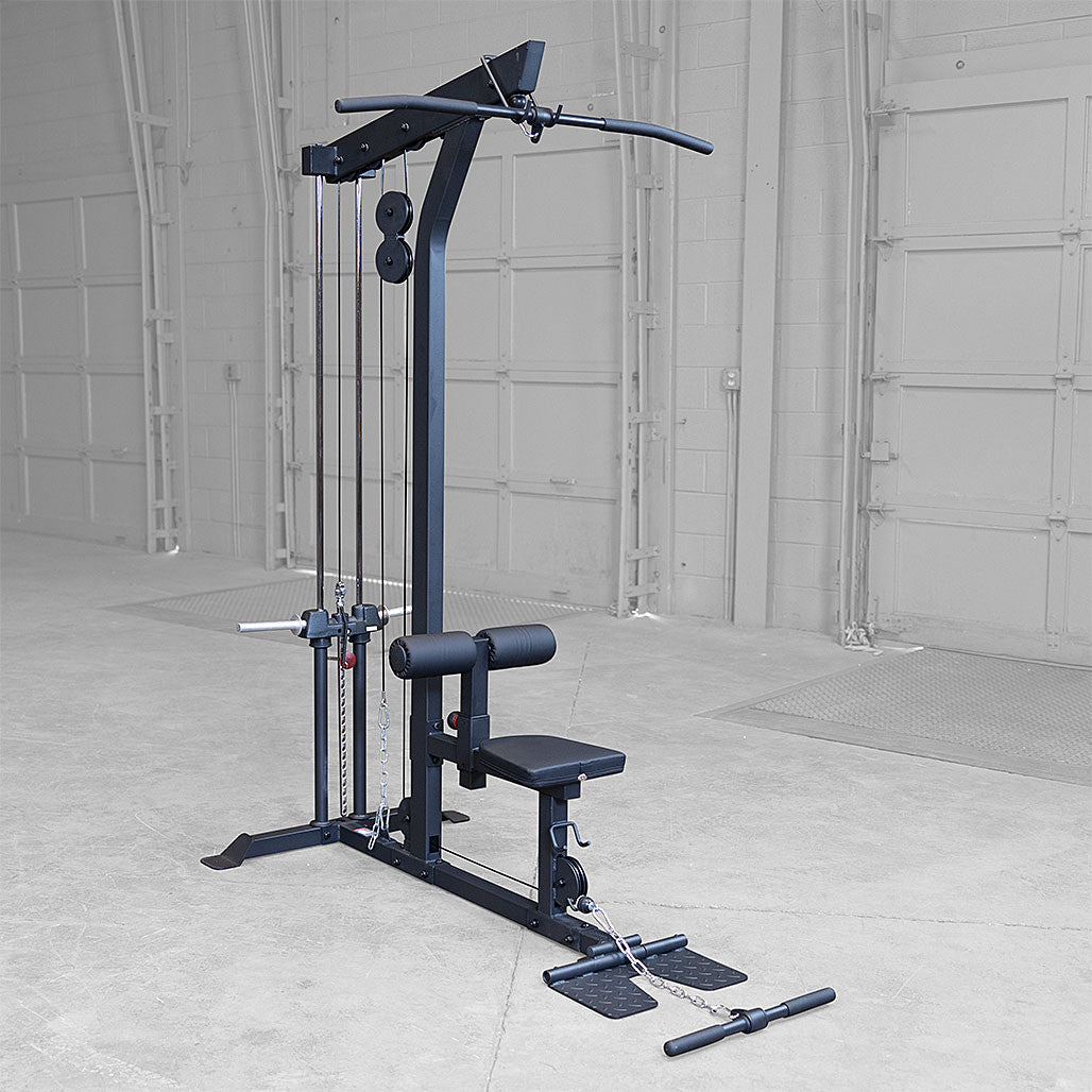 Body-Solid Lat Machine, Plate Load