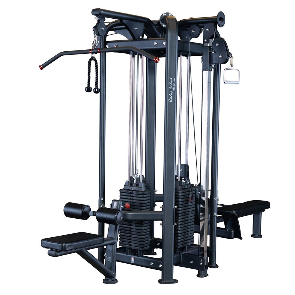 Body-Solid Pro Clubline SJG100 4-Stack Jungle Gym