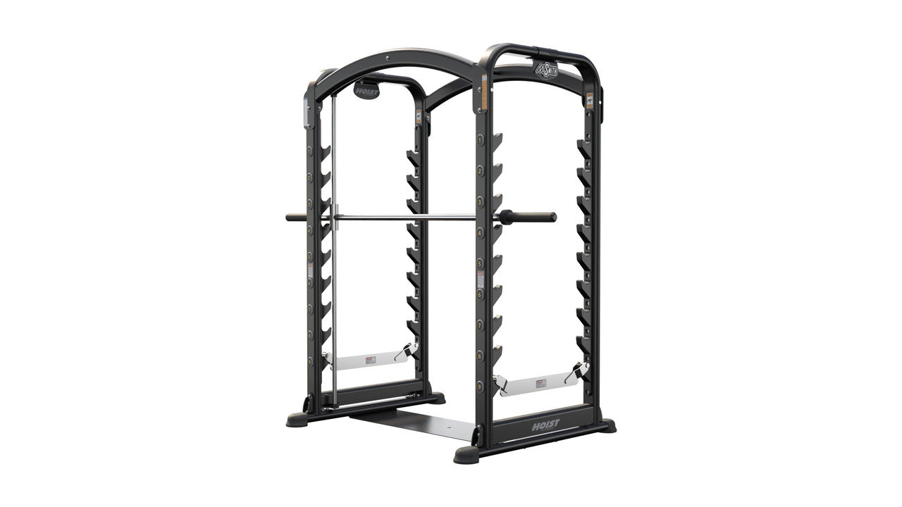Hoist Fitness Mi-Smith Dual Action Smith Machine - New Matte Black Color