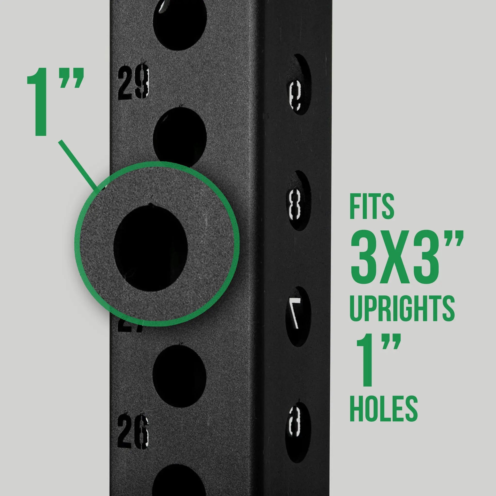 Safety Spotter Arms 3x3