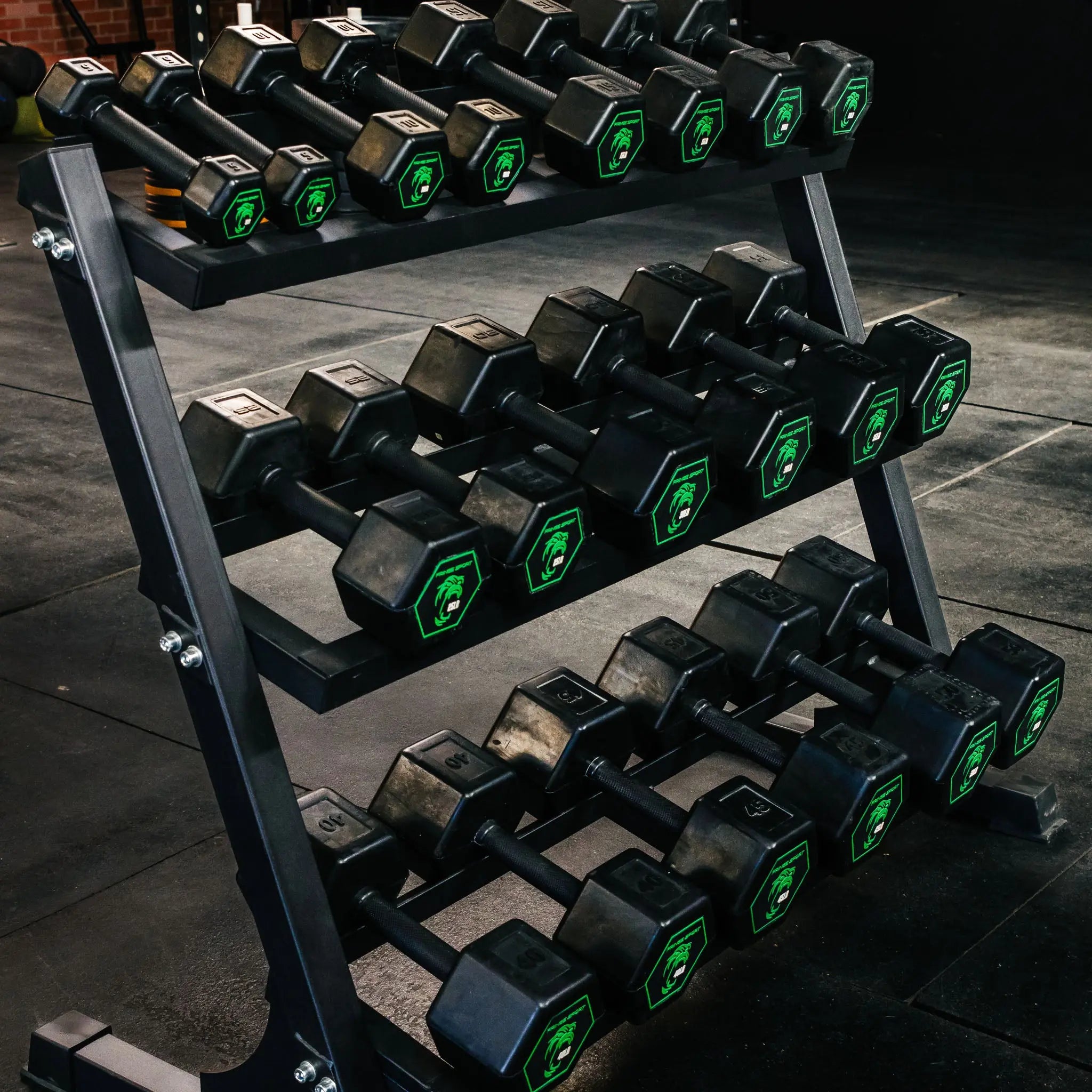 Silverback Rubber Coated Dumbbells