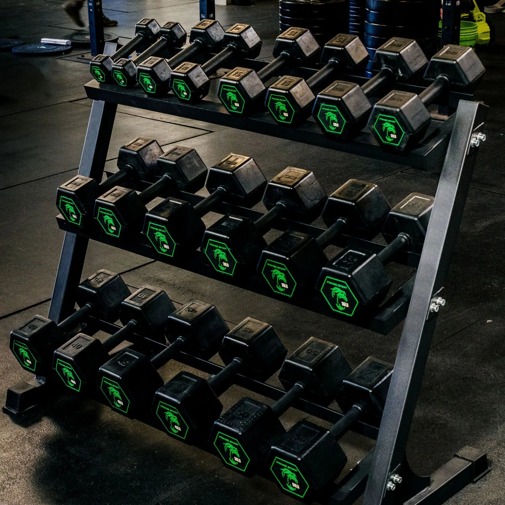 Silverback Rubber Coated Dumbbells