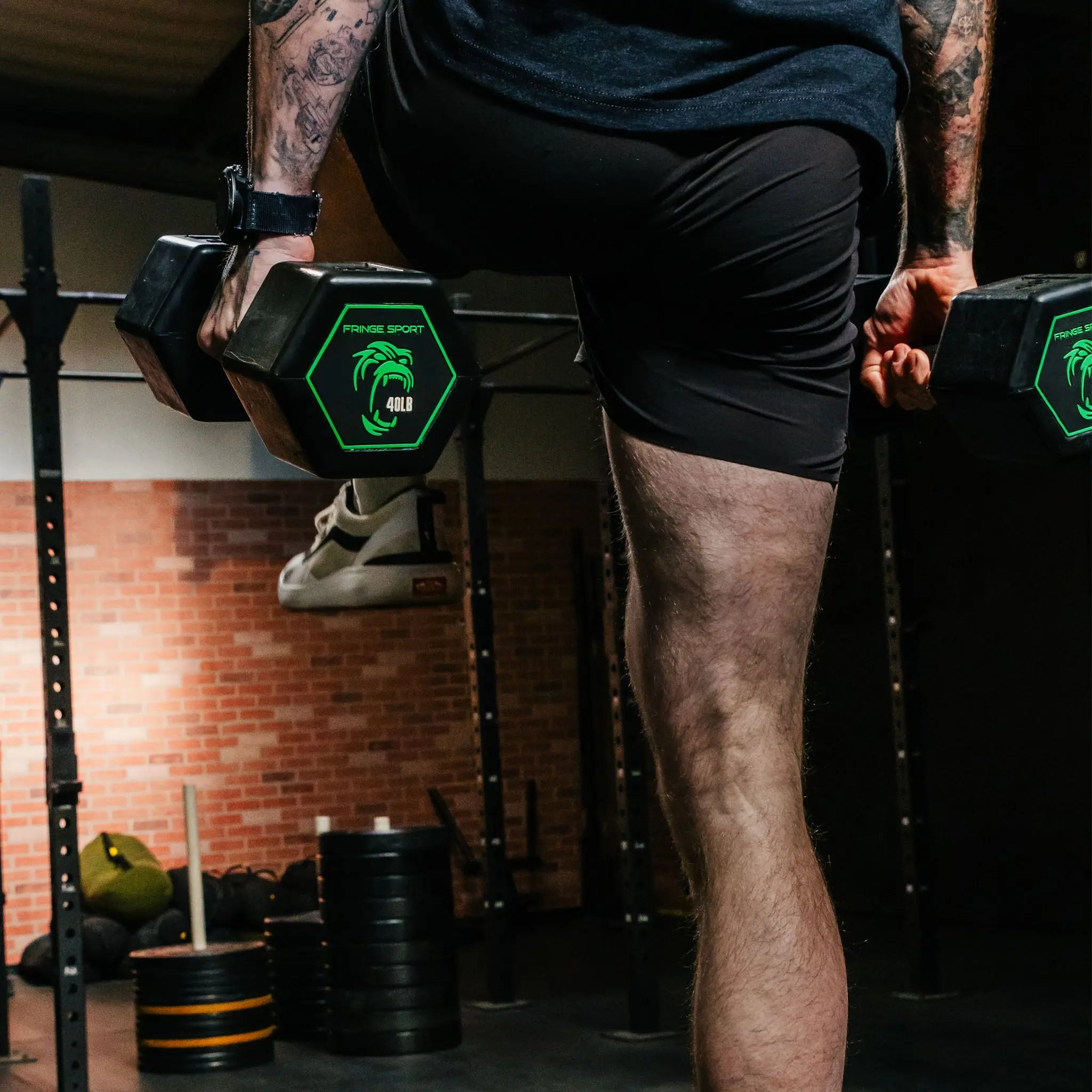 Silverback Rubber Coated Dumbbells