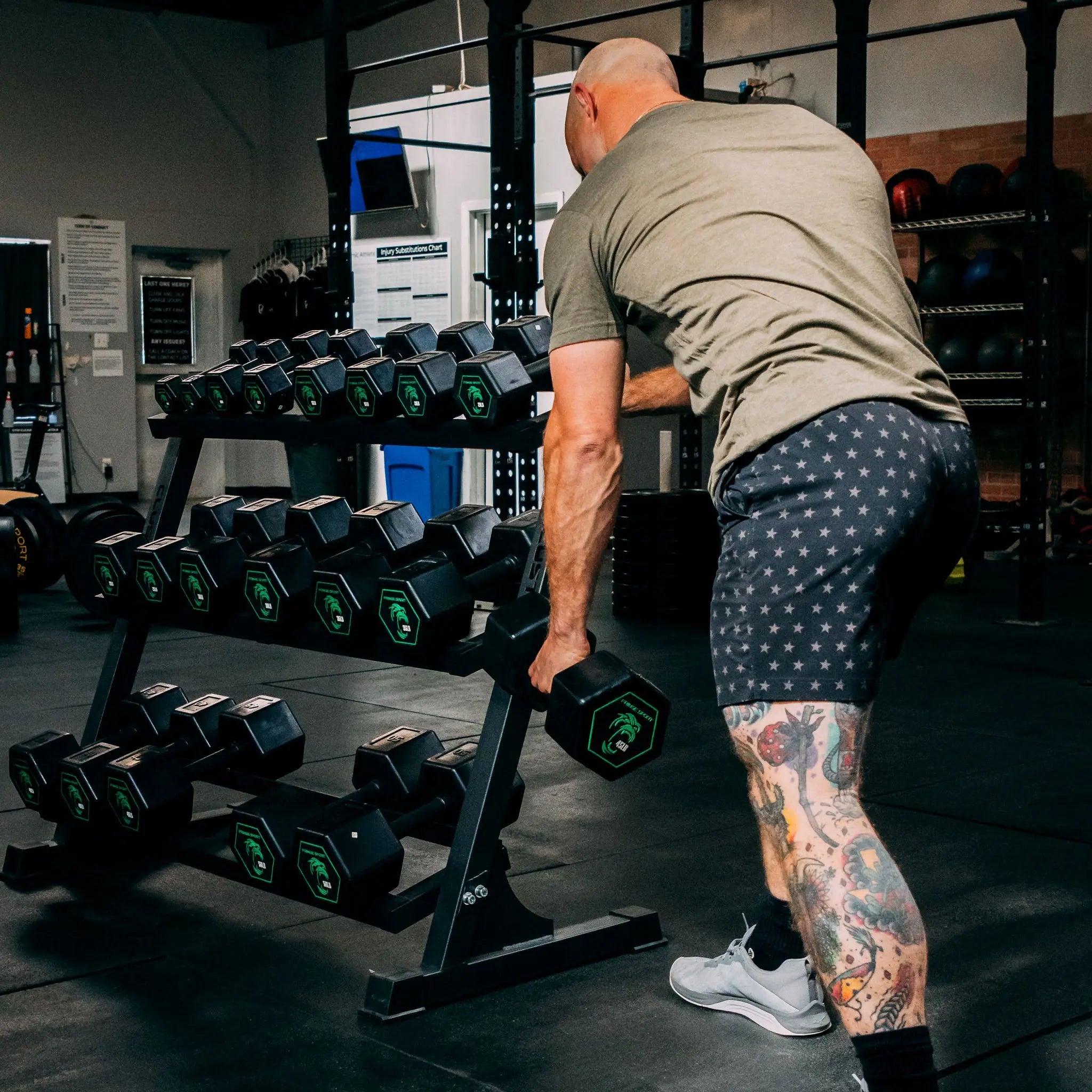 Silverback Rubber Coated Dumbbells