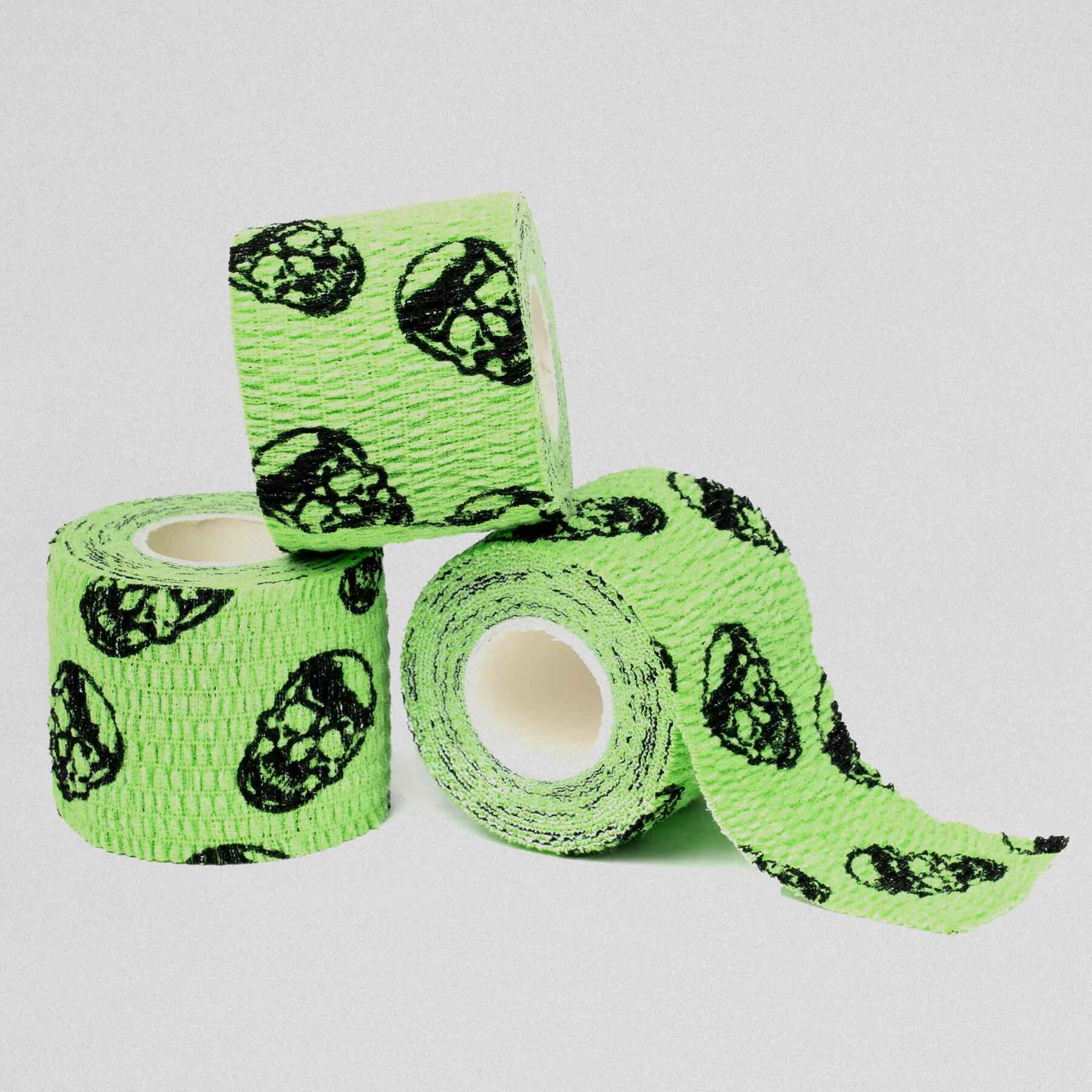 Gymreapers Skull Tape - Neon Green