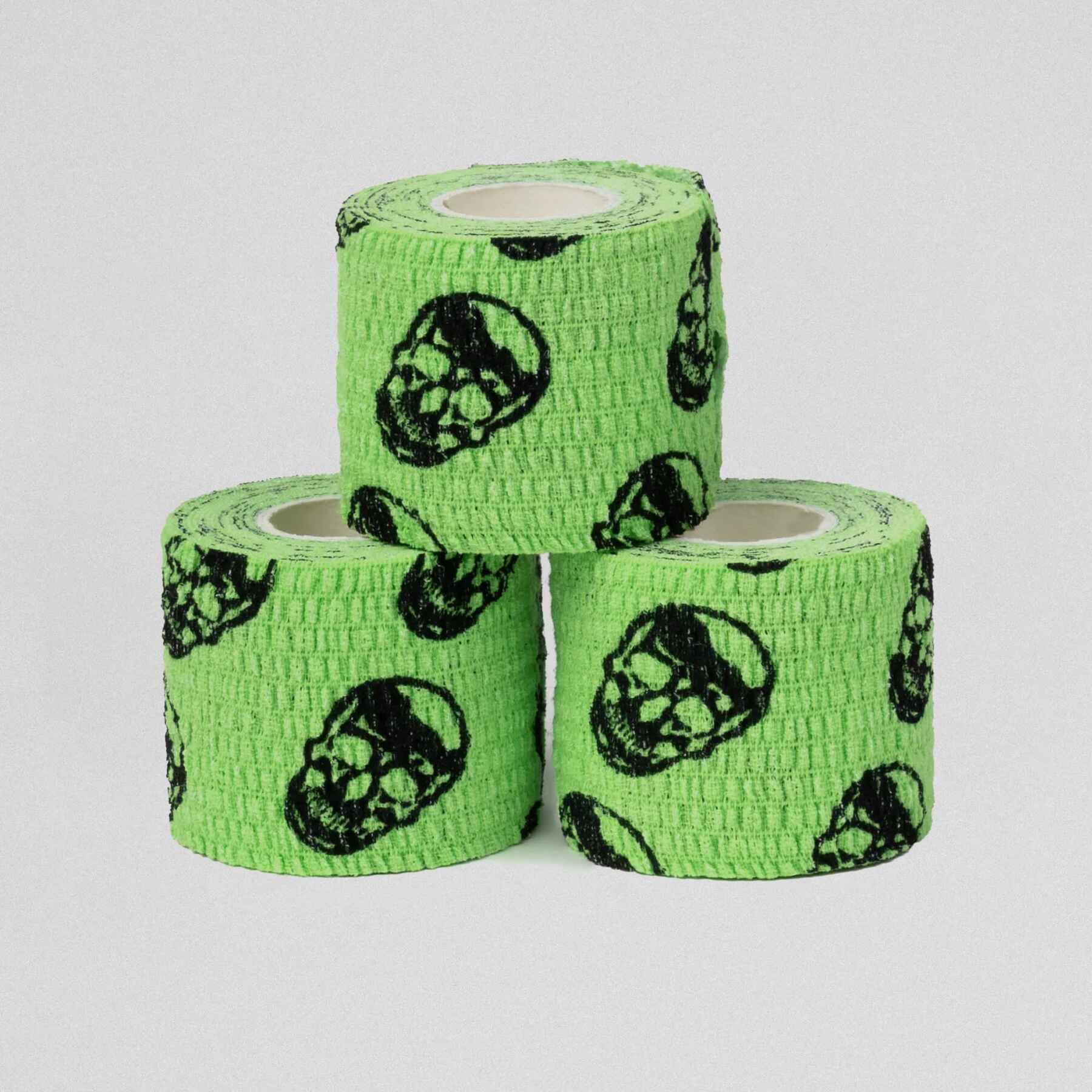 Gymreapers Skull Tape - Neon Green
