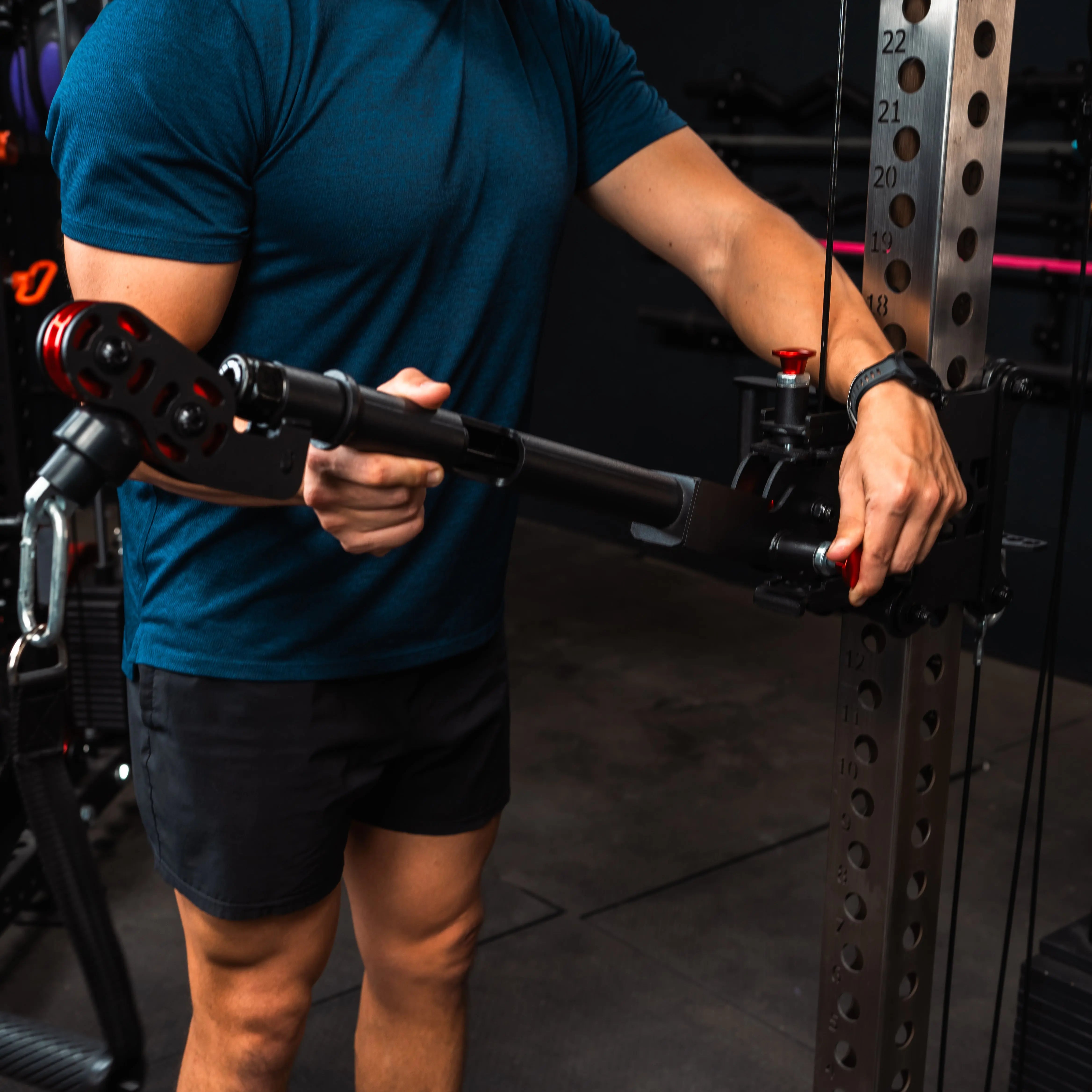 Gibbon Arms Cable Crossover Rack Attachment