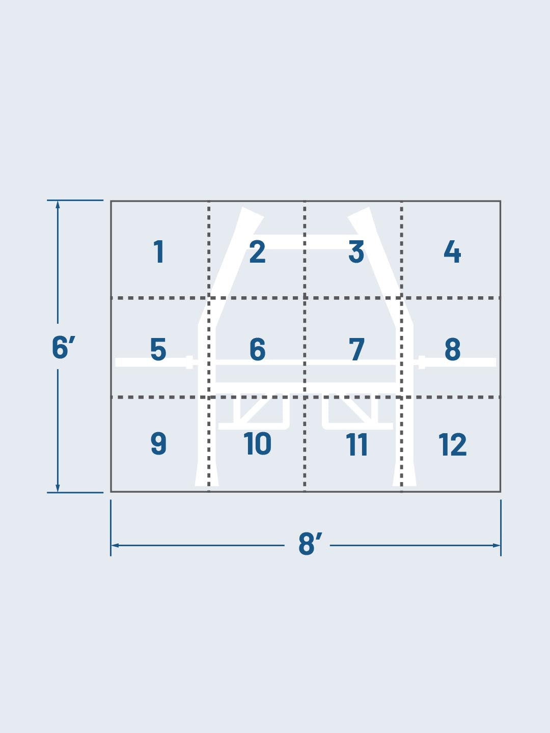 VersaFit™ Lock Grip Pro Rubber Flooring Tiles