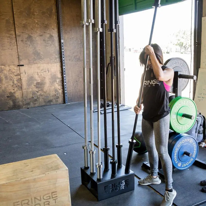 Vertical 9 Barbell Holder