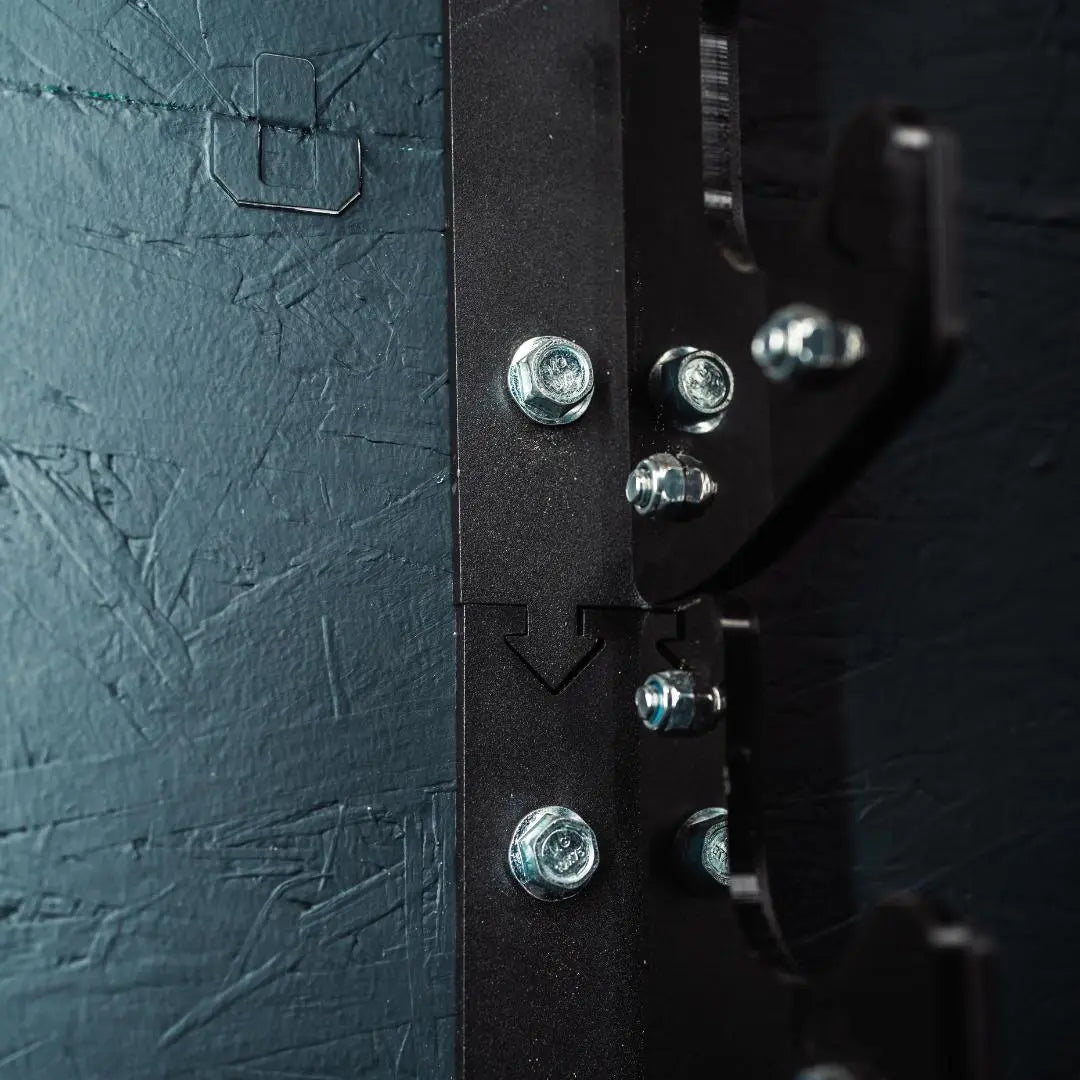 Wall-Mounted 3 Bar Gun Rack