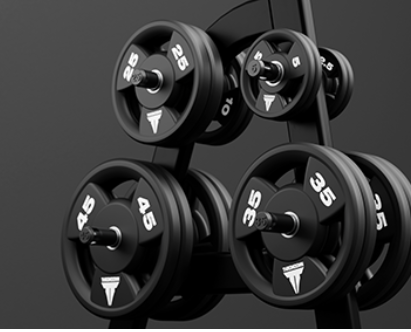 Throwdown Urethane Olympic Plate (Package Set)