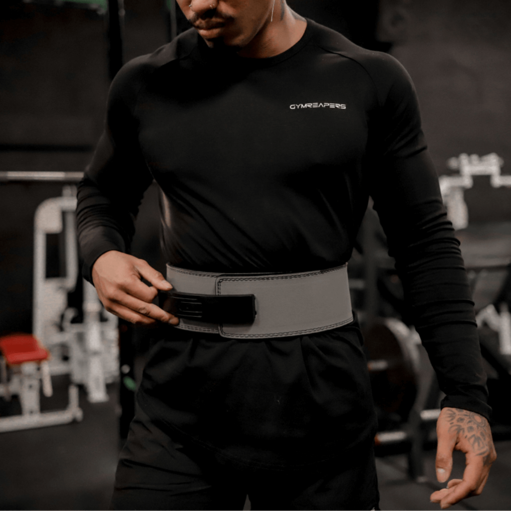 10MM Lever Belt - Gray