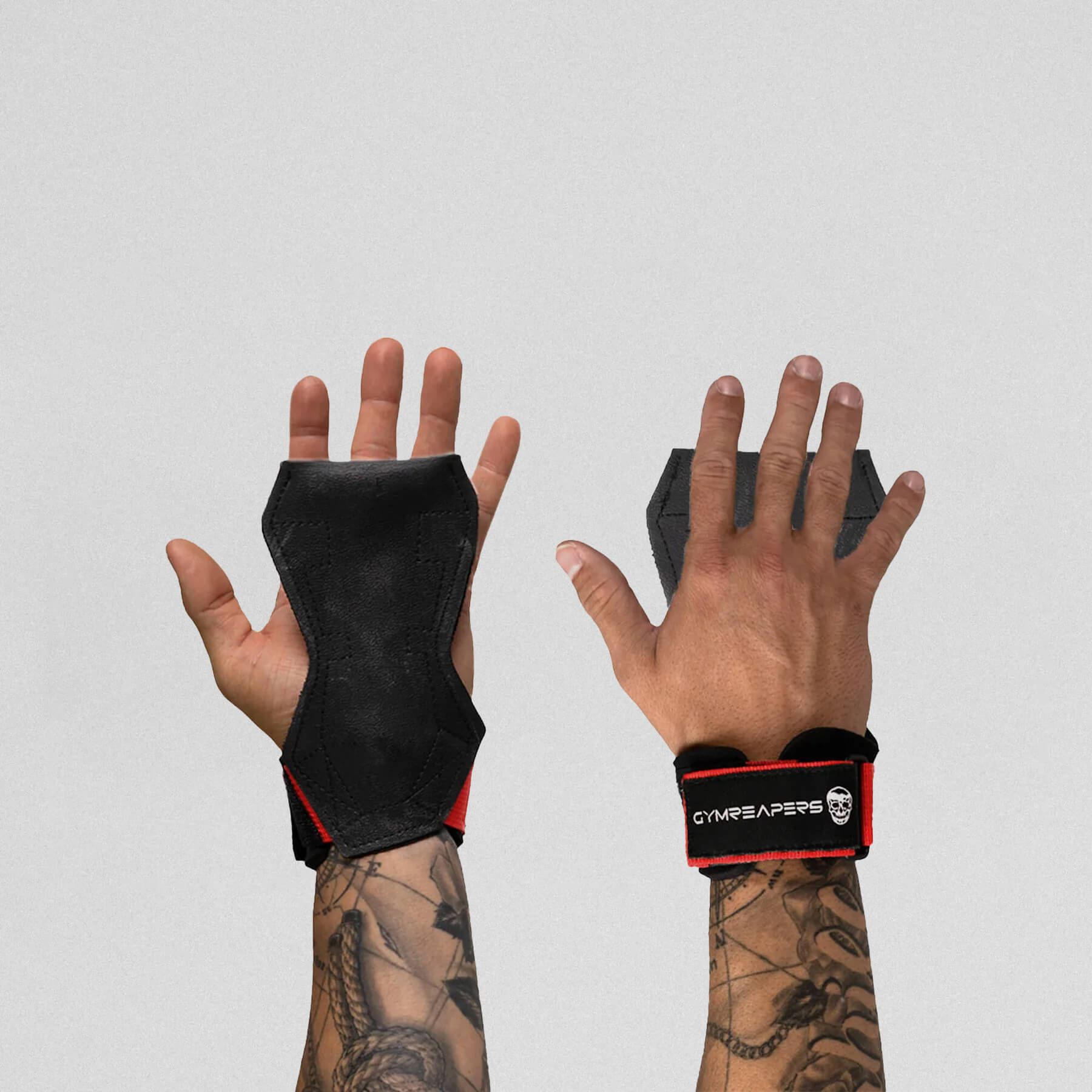Gymreapers Lifting Grips - Red
