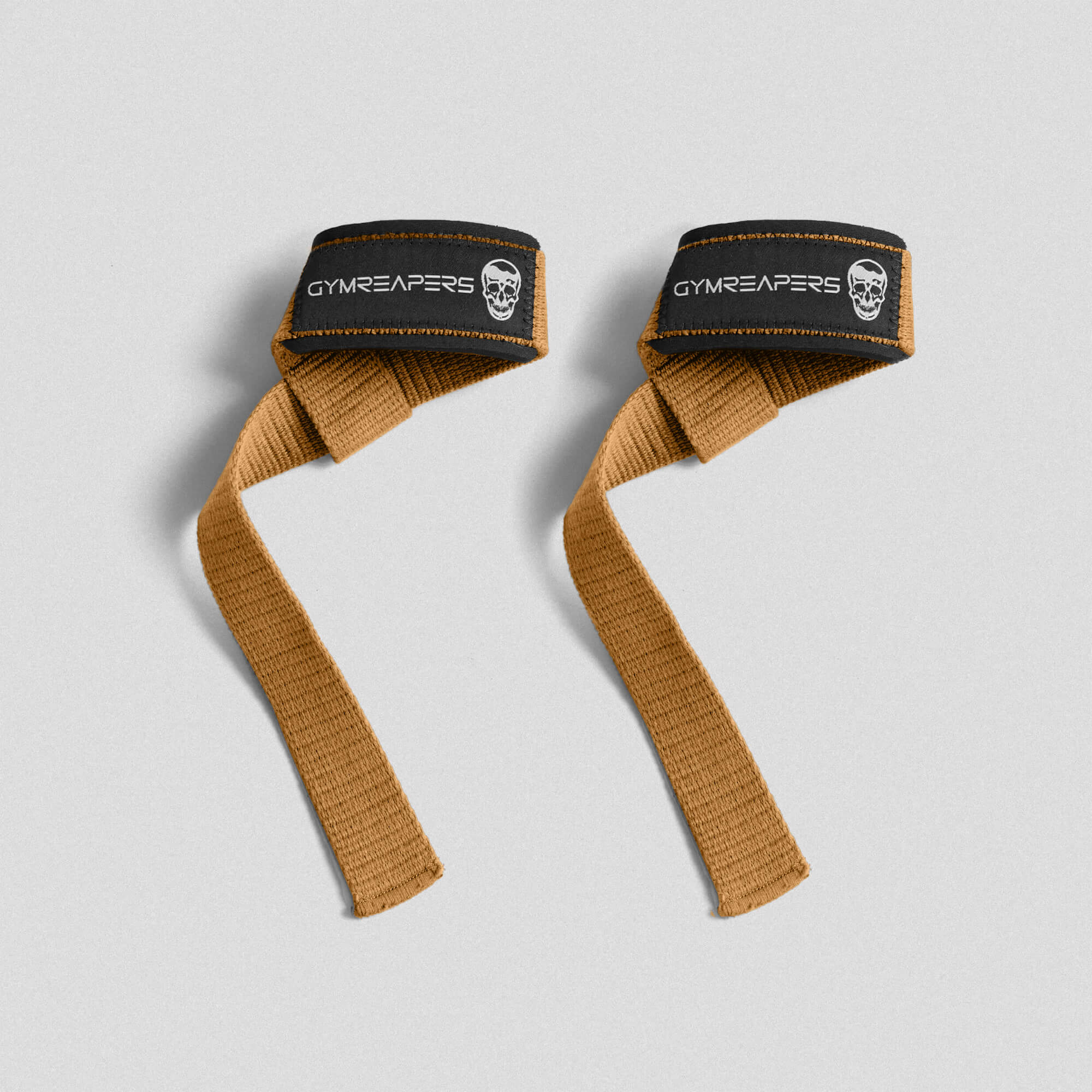 Lifting Straps | Premium Padded Weightlifting Straps - Tan