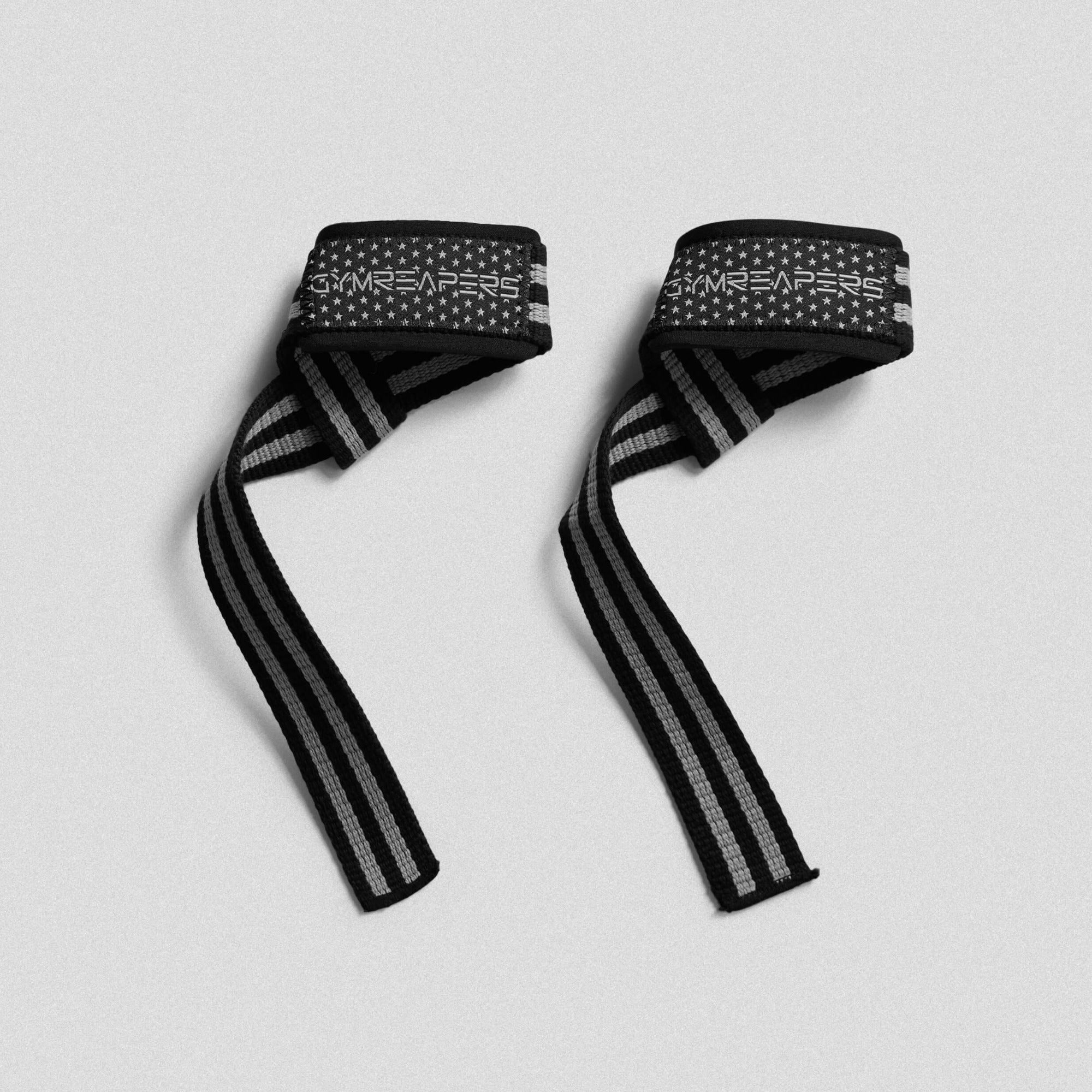 Lifting Straps | Premium Padded Weightlifting Straps - Gray USA