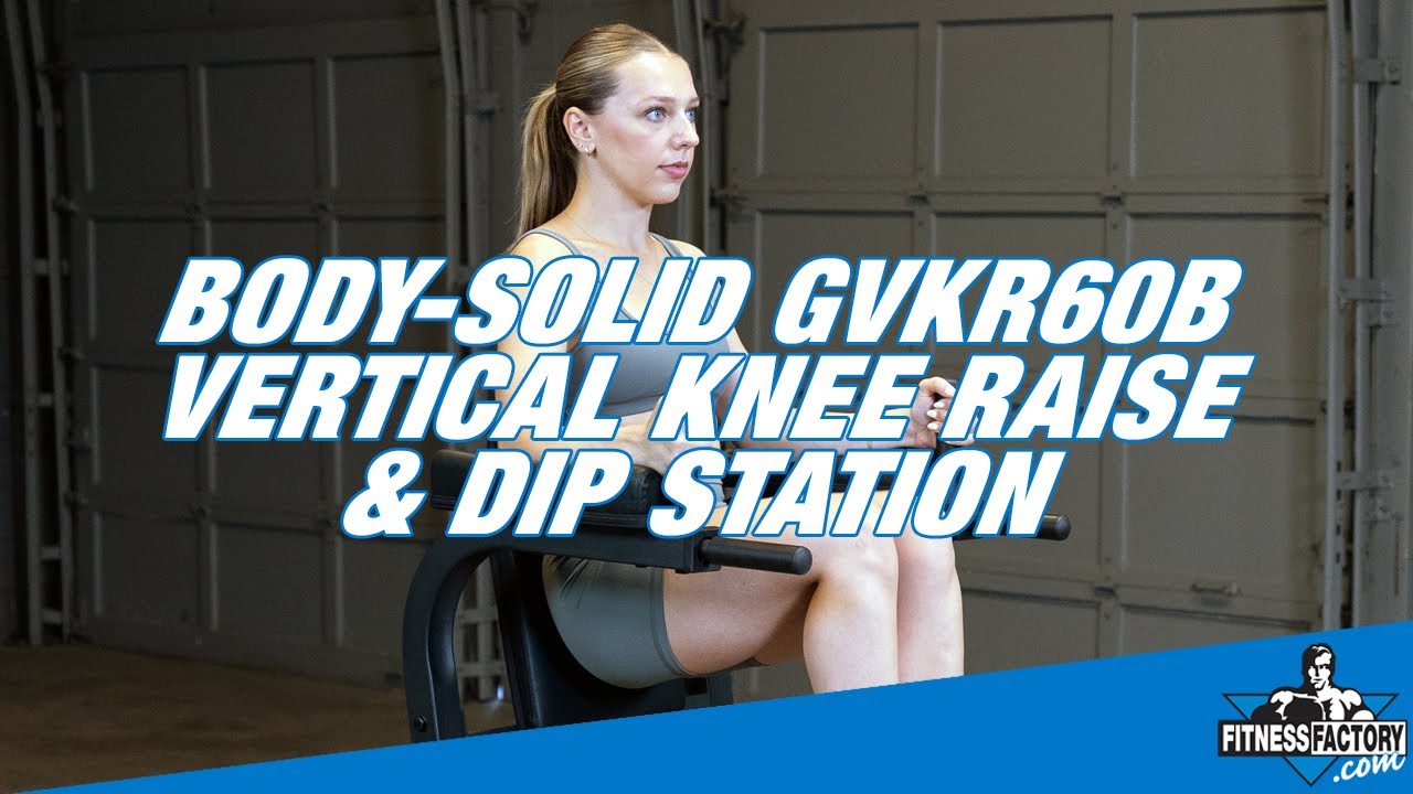 Body-Solid Vertical Knee Raise & Dip