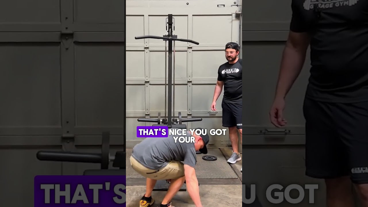 Body-Solid Lat Machine, Plate Load