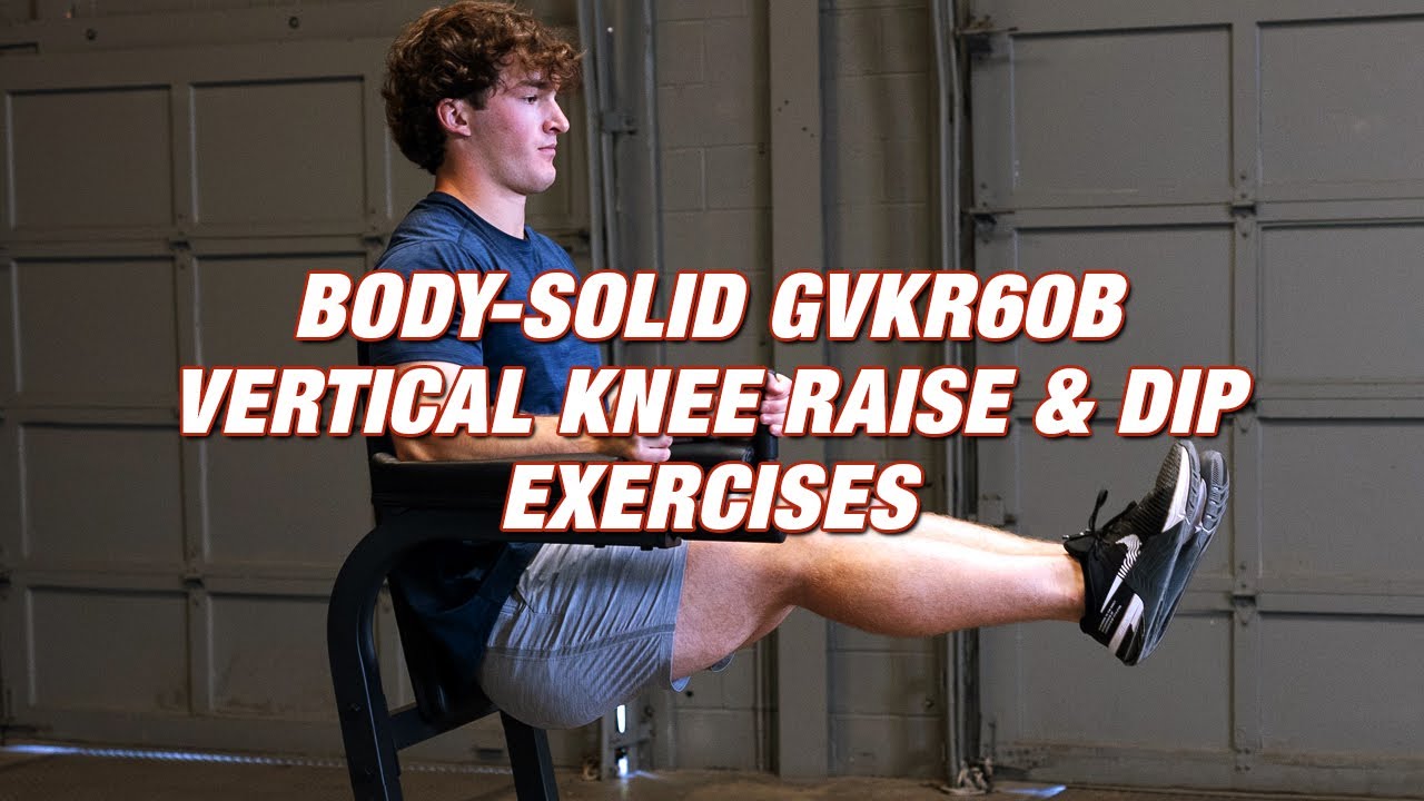 Body-Solid Vertical Knee Raise & Dip