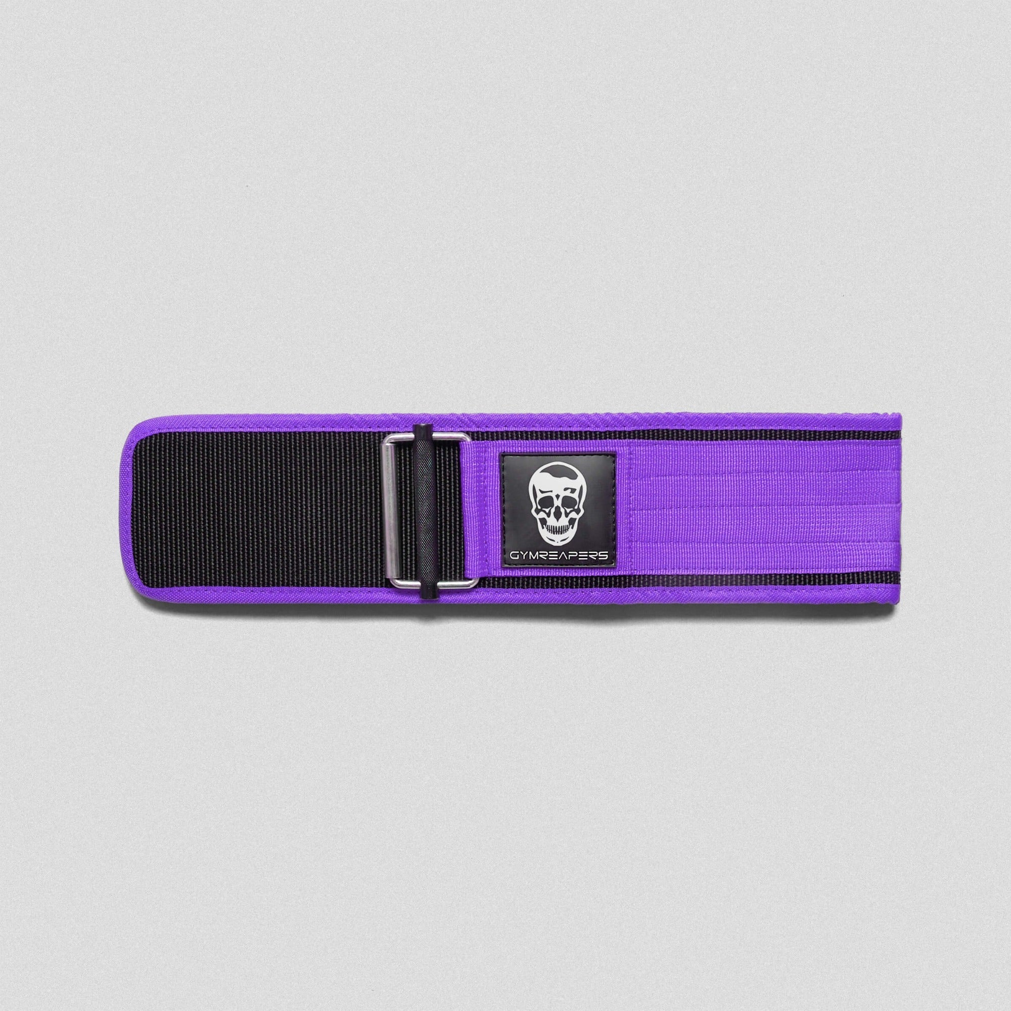 Gymreapers Quick Locking Weightlifting Belt - Purple