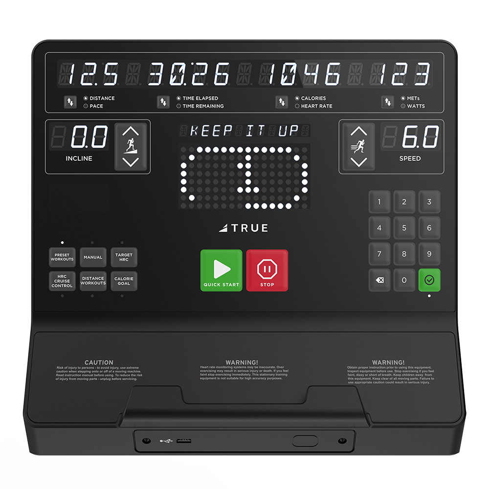 True Fitness Launch Elliptical