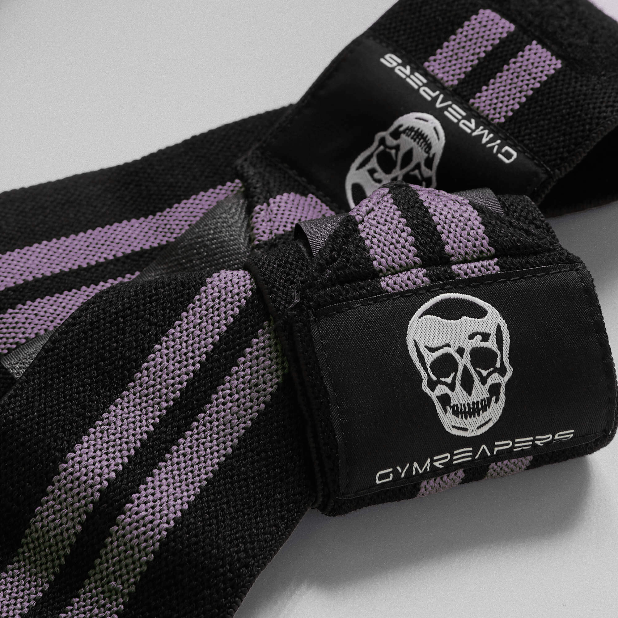 Wrist Wraps - 18" Weightlifting Wrist Support - Lilac