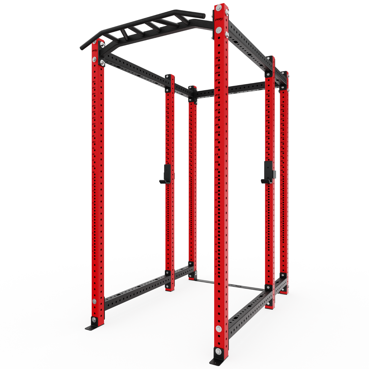 PRx Build Limitless 6-Post Rack in Red