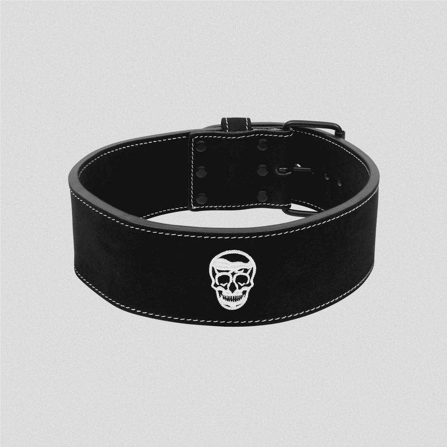 10MM Single Prong Belt - Black/White