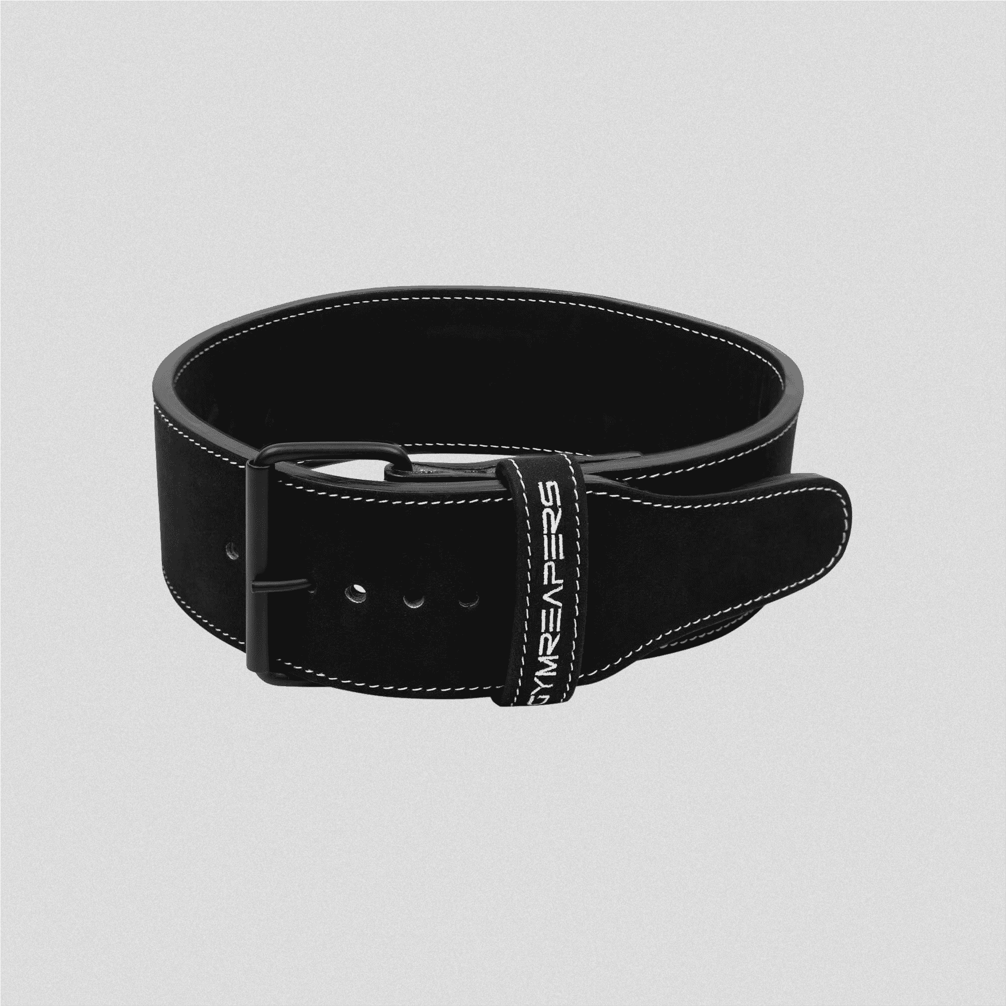 10MM Single Prong Belt - Black/White