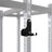 Multiple barbells stored vertically on a Build Limitless rack