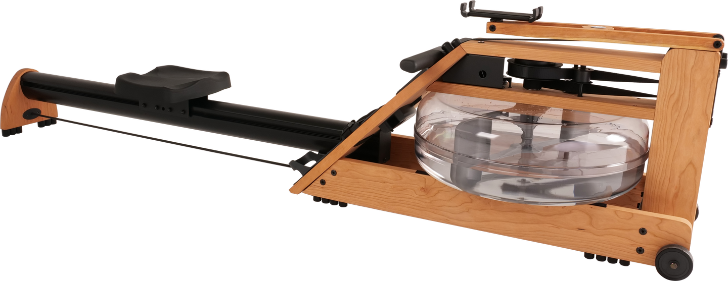 WaterRower HYBRID BLE CHERRY Rowing Machine with arm