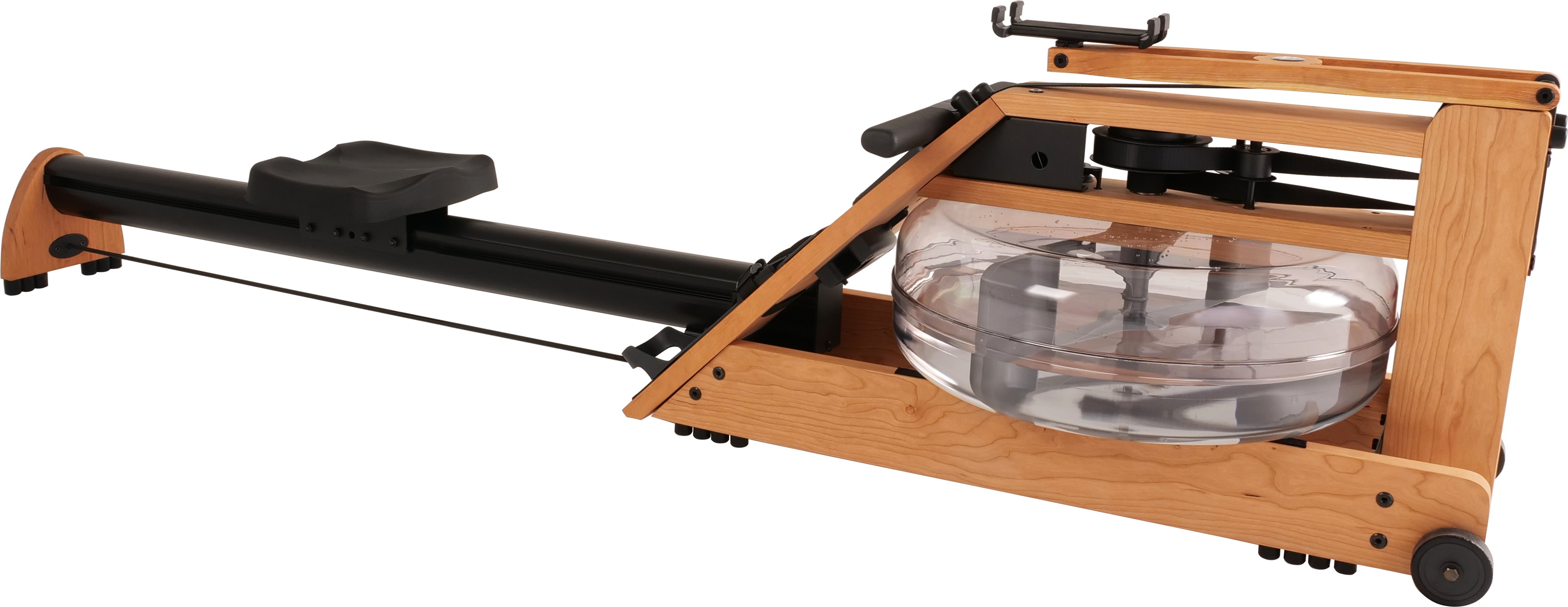 WaterRower HYBRID BLE CHERRY Rowing Machine with arm